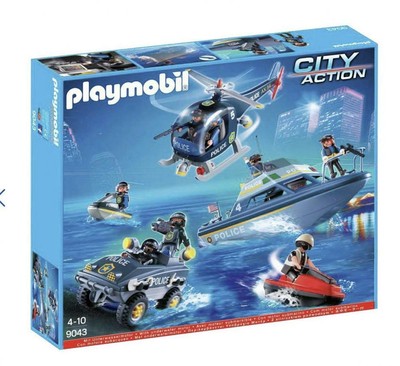 playmobil car and boat